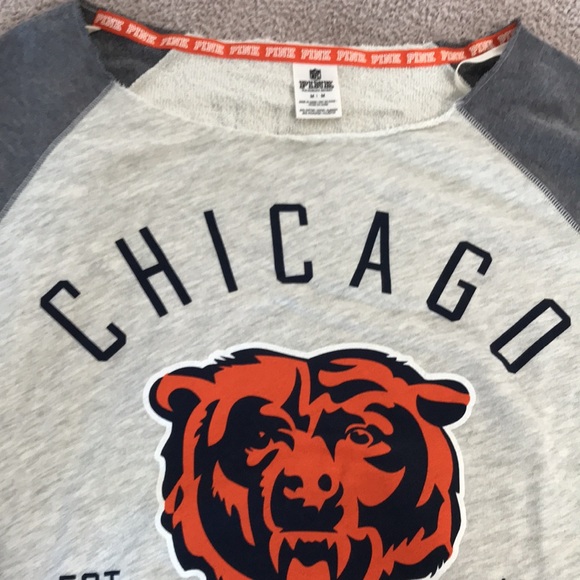 Victoria’s Secret PINK NFL Chicago Bears raglan sweatshirt - Picture 2 of 8
